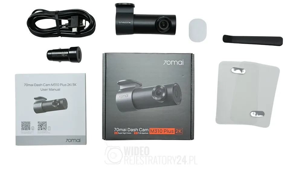 kamera samochodowa 70mai m310 plus 2k
